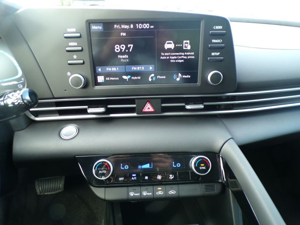 2026 Hyundai Elantra Hybrid Blue