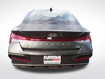 2026 Hyundai Elantra Hybrid Blue