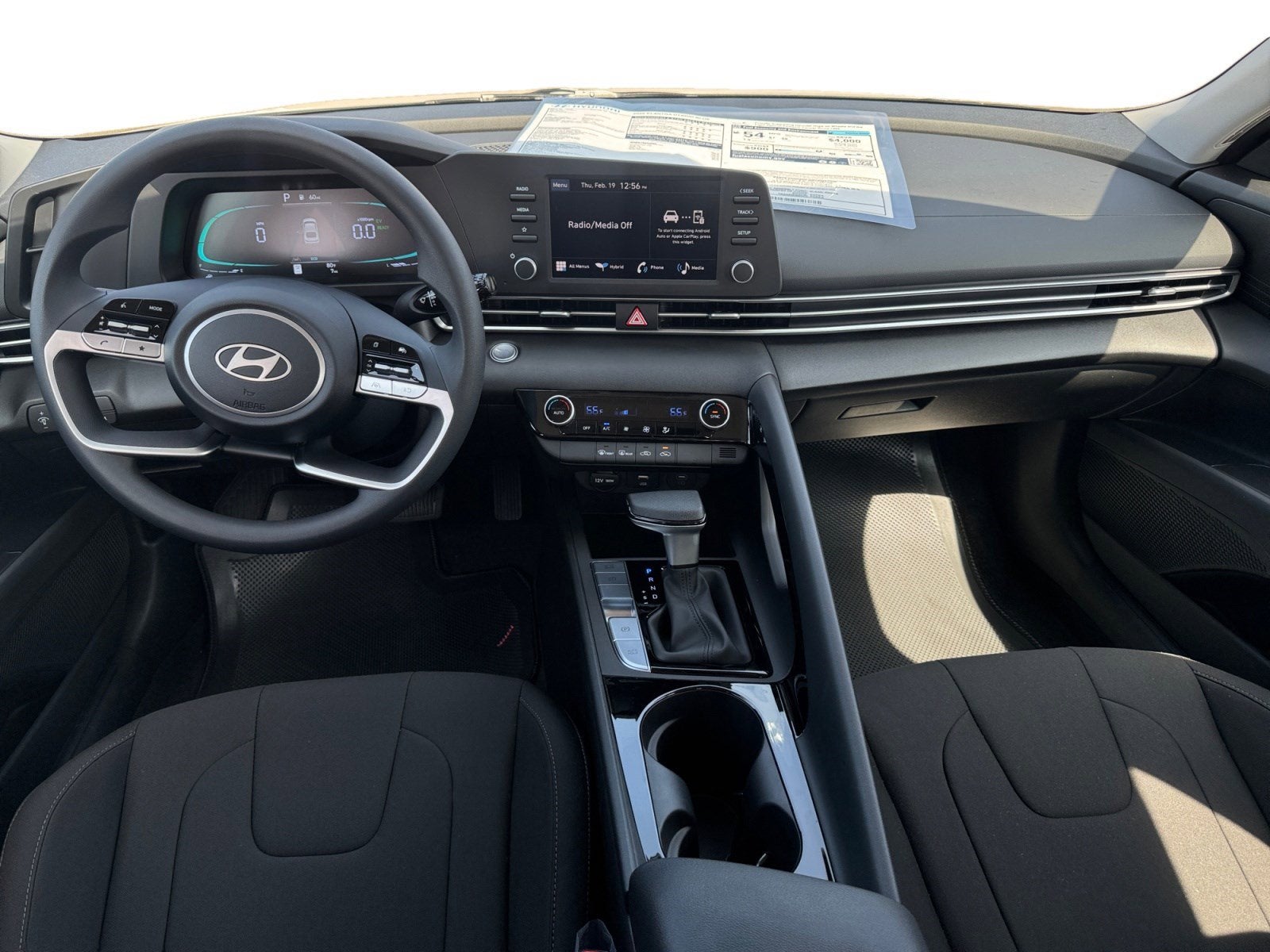 2026 Hyundai Elantra Hybrid Blue