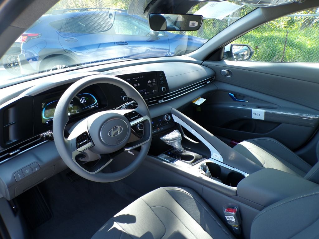2026 Hyundai Elantra Hybrid Blue
