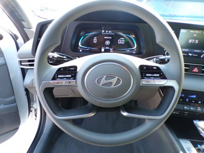 2026 Hyundai Elantra Hybrid Blue