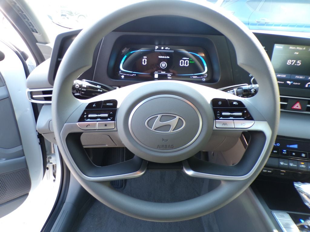 2026 Hyundai Elantra Hybrid Blue