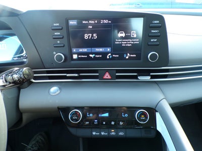 2026 Hyundai Elantra Hybrid Blue