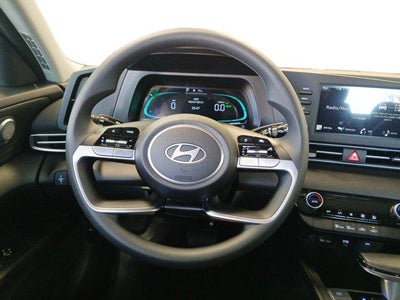 2025 Hyundai Elantra Hybrid Blue