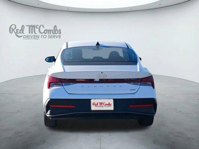 2025 Hyundai Elantra Hybrid Blue