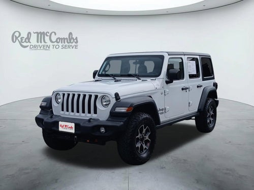 2019 Jeep Wrangler Unlimited Sport S W/ APPLE CARPLAY & ANDROID AUTO
