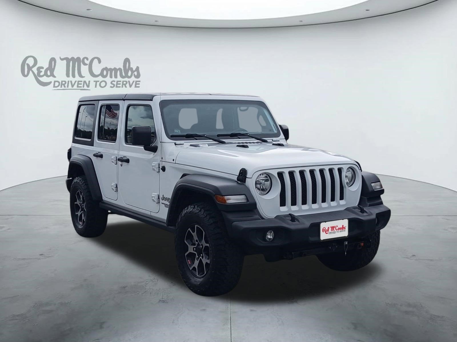 2019 Jeep Wrangler Unlimited Sport S W/ APPLE CARPLAY & ANDROID AUTO