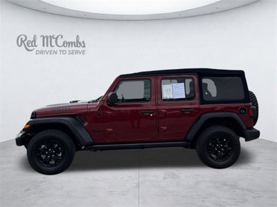 2022 Jeep Wrangler Unlimited Willys
