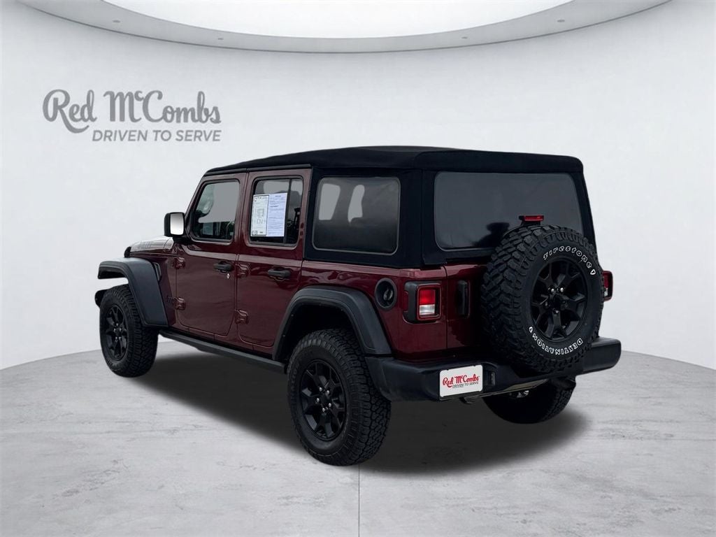 2022 Jeep Wrangler Unlimited Willys