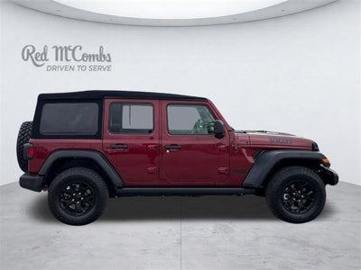 2022 Jeep Wrangler Unlimited Willys