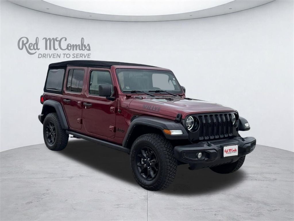 2022 Jeep Wrangler Unlimited Willys