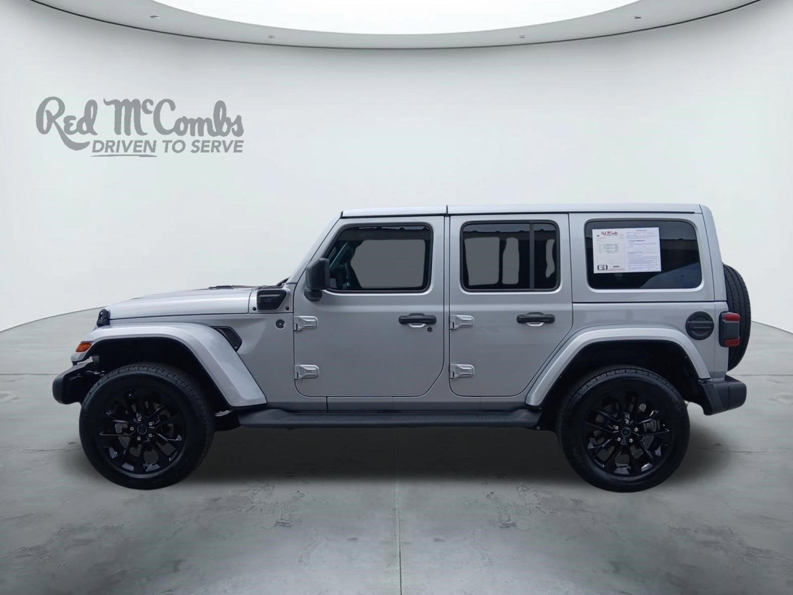 2024 Jeep Wrangler Sahara 4xe W/ PARKVIEW REAR BACK-UP CAMERA