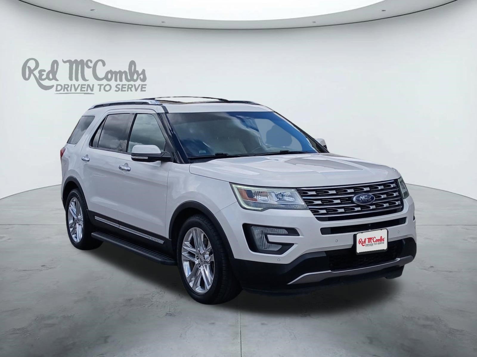 2017 Ford Explorer Limited W/ BACK-UP CAMERA & TWIN PANEL MOONROOF