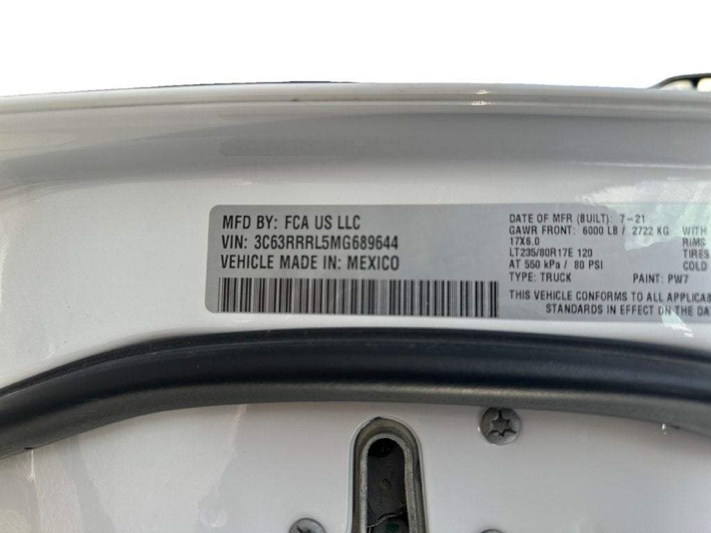 2021 RAM 3500 Limited