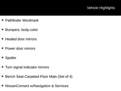 2023 Nissan Pathfinder SL