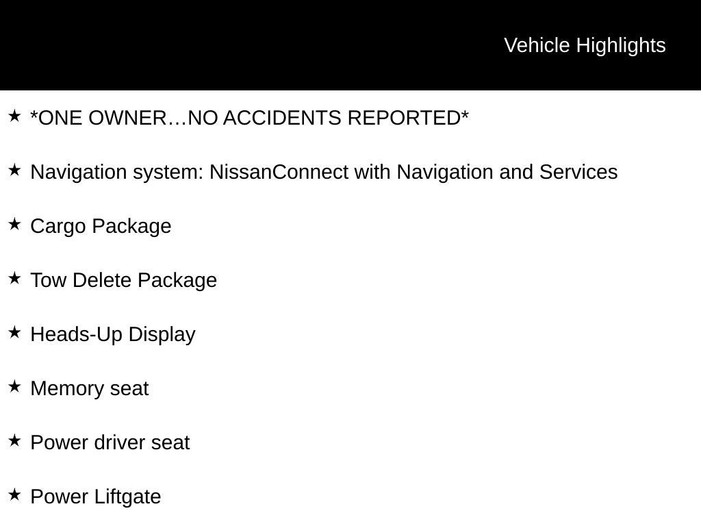 2024 Nissan Pathfinder Platinum