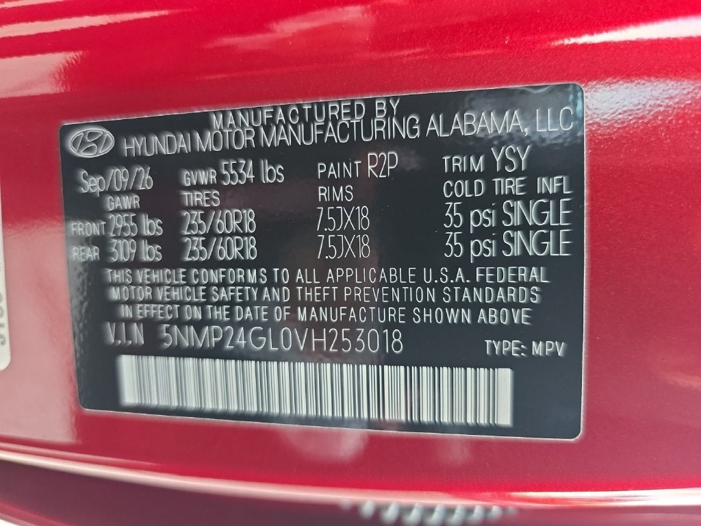 2027 Hyundai Santa Fe SEL
