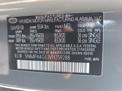 2027 Hyundai Santa Fe Limited