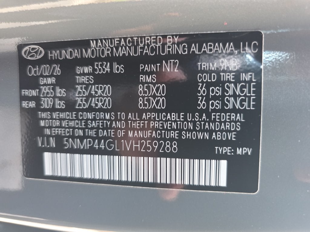 2027 Hyundai Santa Fe Limited