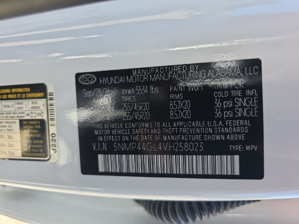 2027 Hyundai Santa Fe Limited