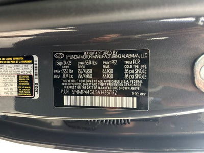 2027 Hyundai Santa Fe Limited