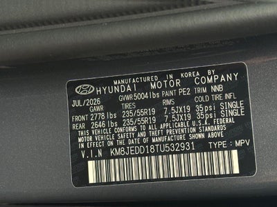 2026 Hyundai Tucson Hybrid Limited