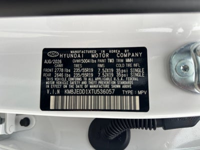 2026 Hyundai Tucson Hybrid Limited
