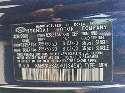 2027 Hyundai Palisade Hybrid Limited