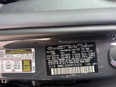 2027 Hyundai Palisade Hybrid Blue SEL