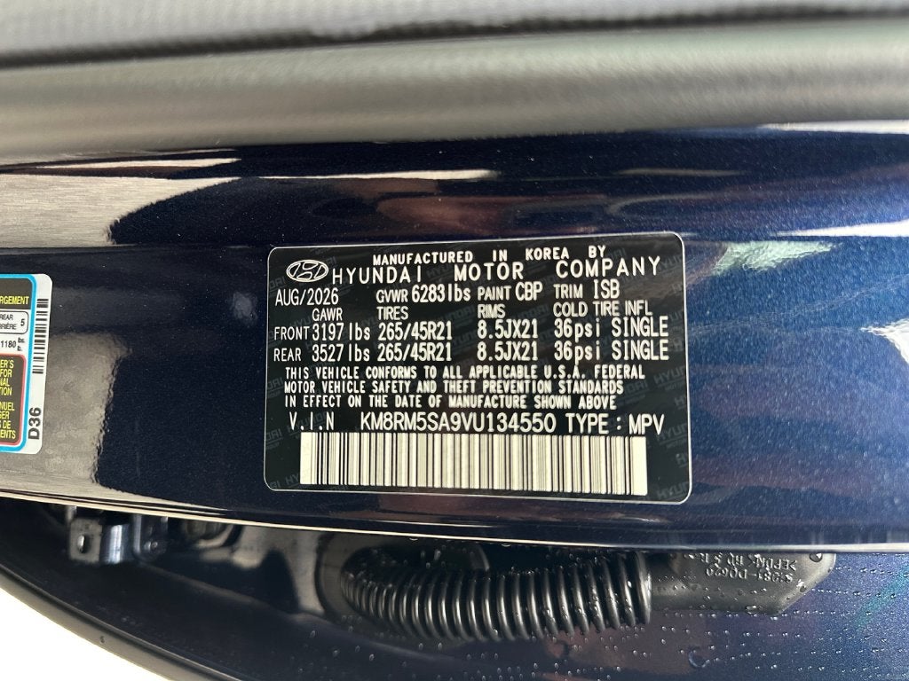2027 Hyundai Palisade Hybrid Calligraphy