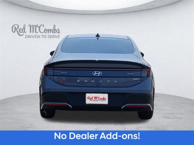 2026 Hyundai Sonata Hybrid Blue