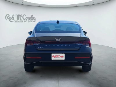 2026 Hyundai Elantra Hybrid Blue
