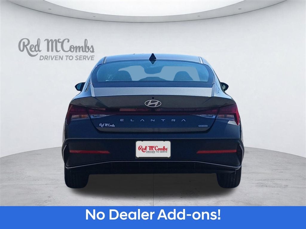 2026 Hyundai Elantra Hybrid Blue