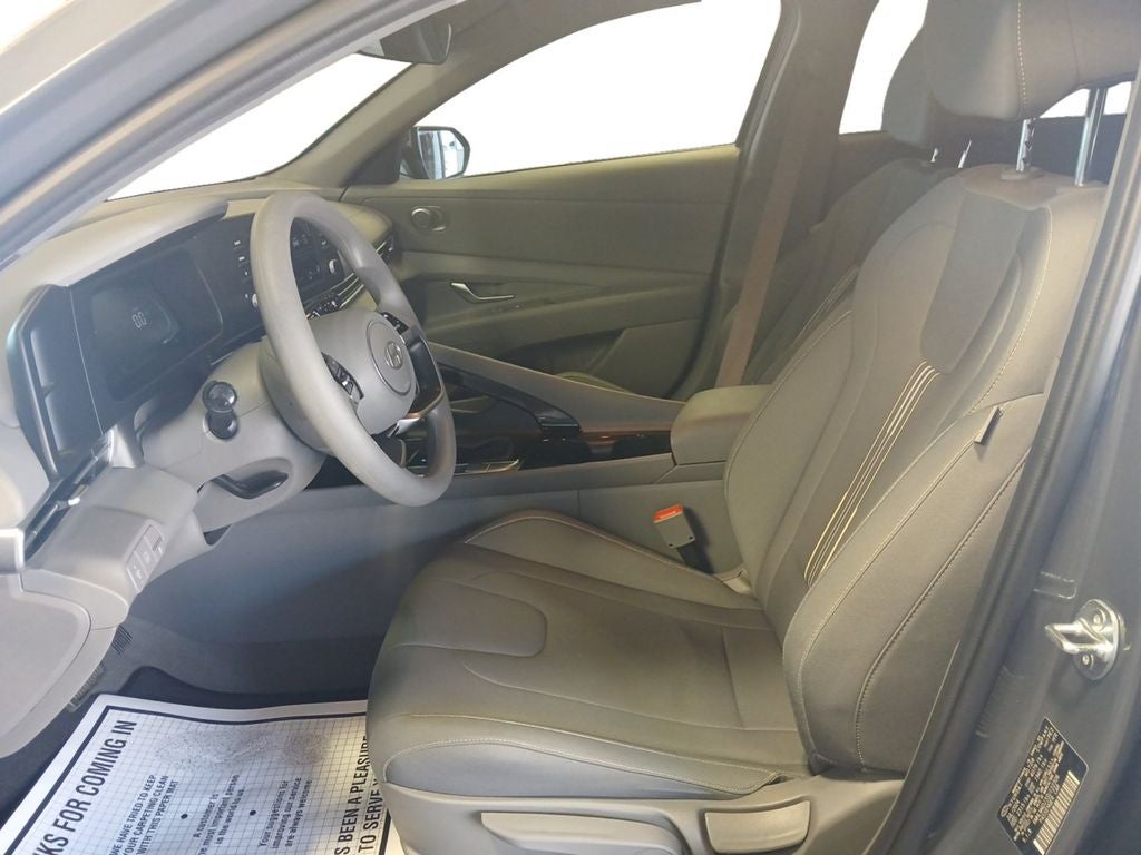 2025 Hyundai Elantra Hybrid Blue