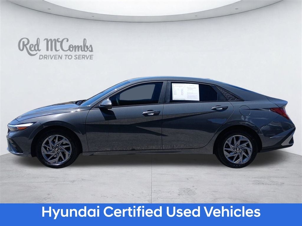 2025 Hyundai Elantra Hybrid Blue