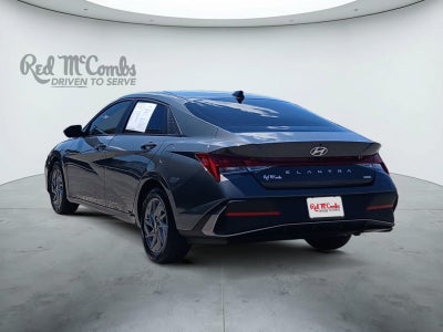 2025 Hyundai Elantra Hybrid Blue