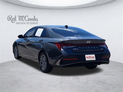 2025 Hyundai Elantra Hybrid Blue