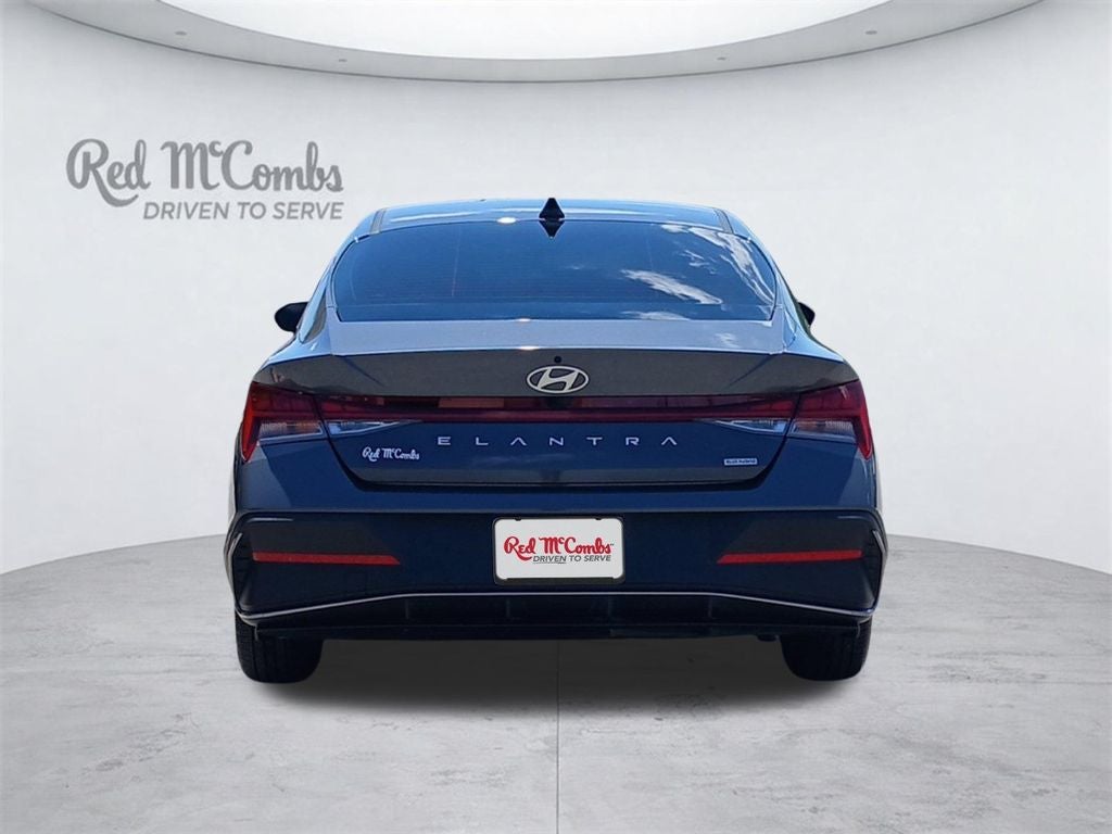 2025 Hyundai Elantra Hybrid Blue