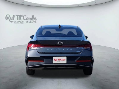 2026 Hyundai Elantra Hybrid Blue