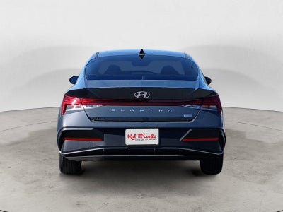 2026 Hyundai Elantra Hybrid Blue