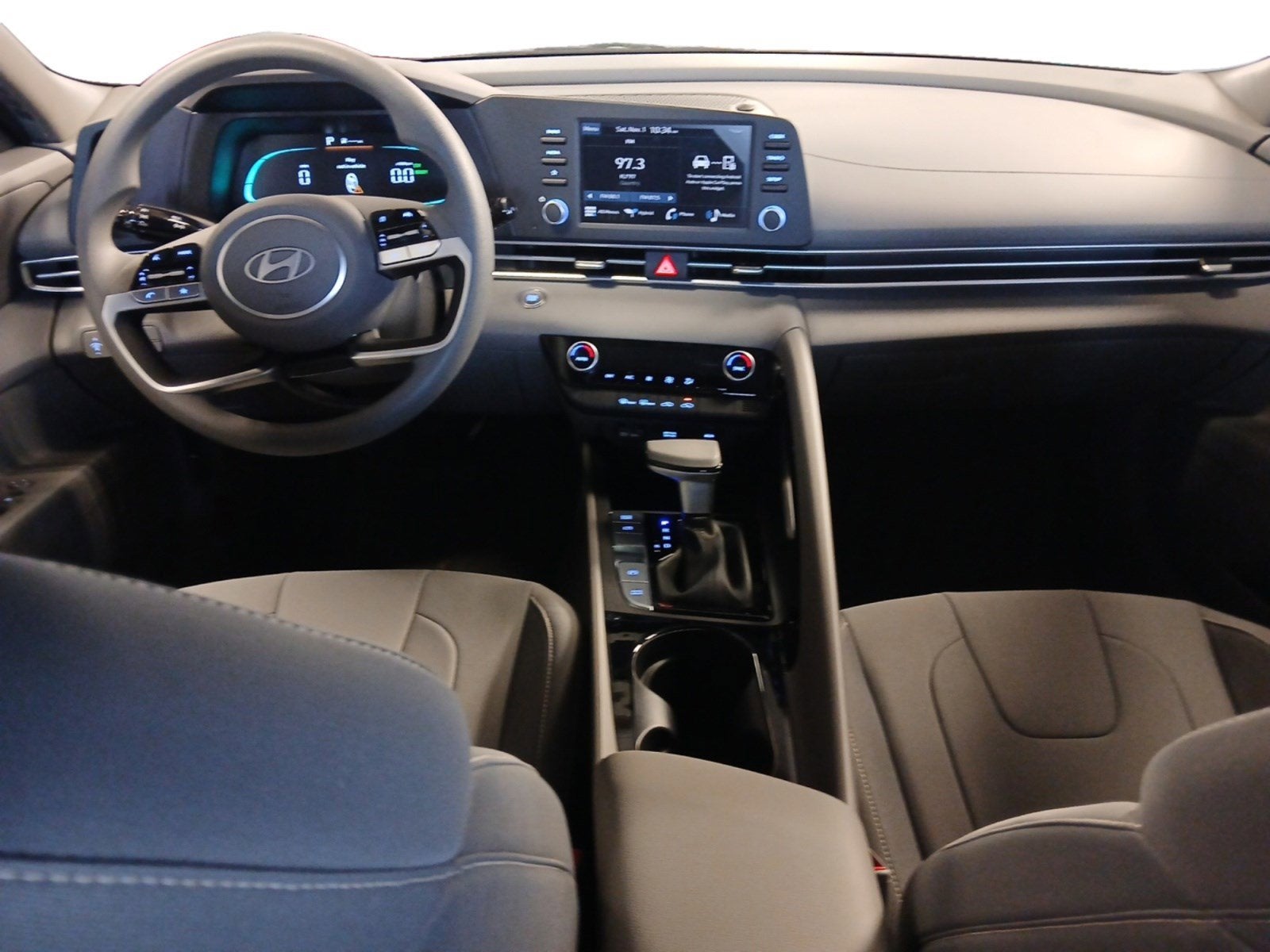 2025 Hyundai Elantra Hybrid Blue