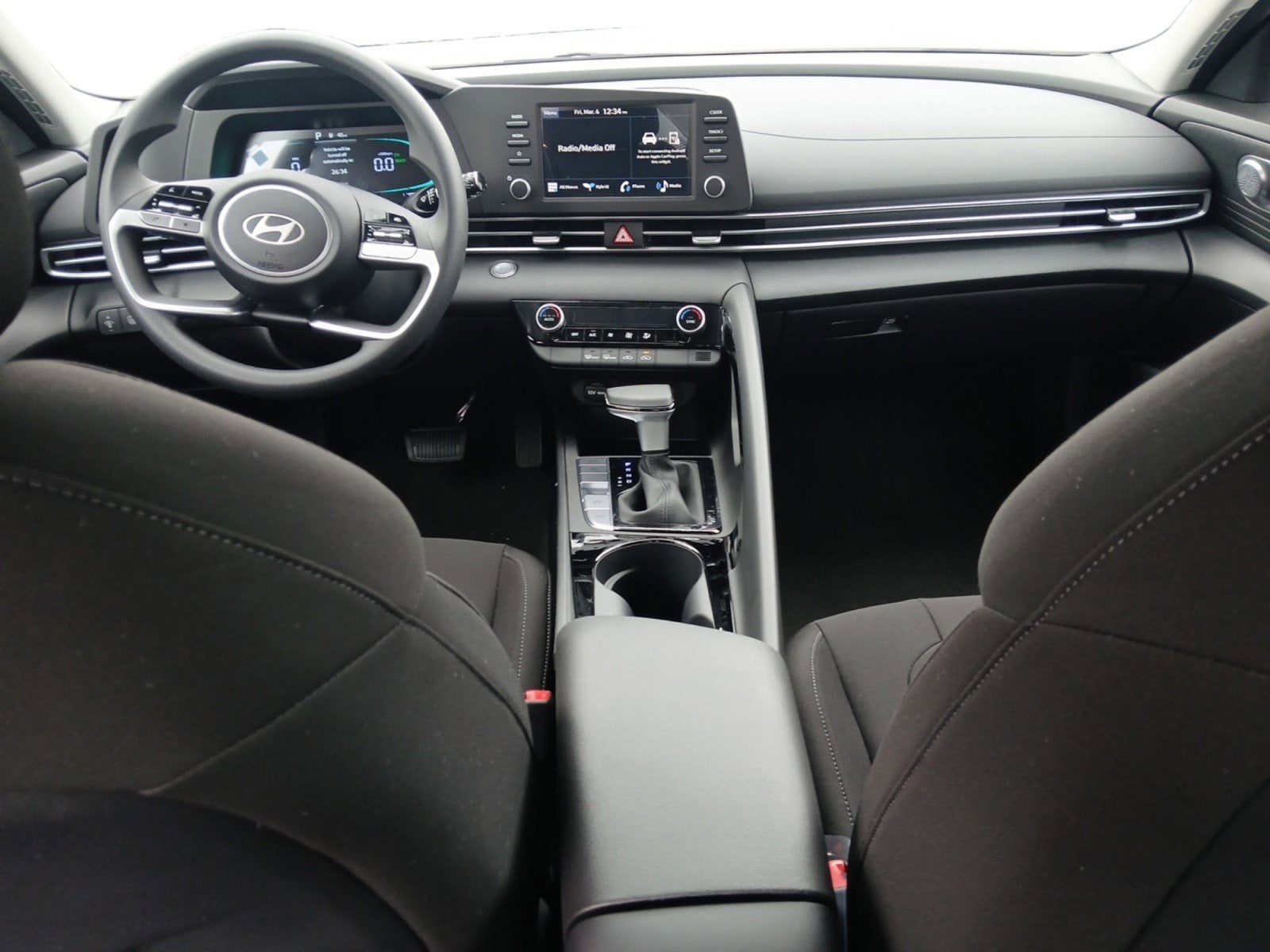 2026 Hyundai Elantra Hybrid Blue