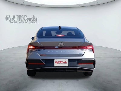 2026 Hyundai Elantra Hybrid Blue