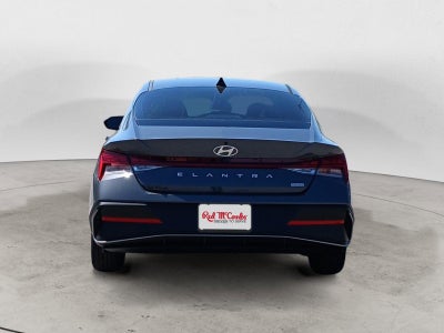 2026 Hyundai Elantra Hybrid Blue