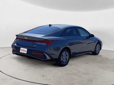 2026 Hyundai Elantra Hybrid Blue