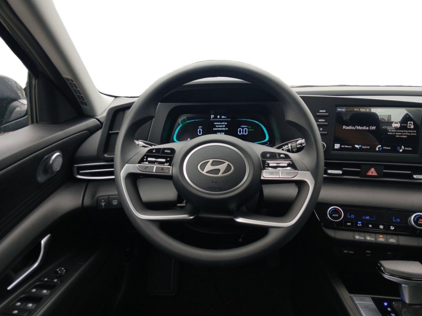 2026 Hyundai Elantra Hybrid Blue