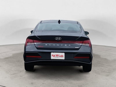 2026 Hyundai Elantra Hybrid Blue