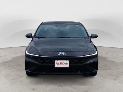 2026 Hyundai Elantra Hybrid Blue