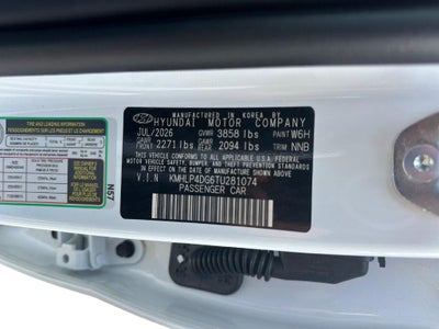 2026 Hyundai Elantra Limited