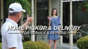 Home Pickup and Delivery for Service and Repairs